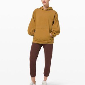 Lululemon LA Pleated Sleeve Oversized Hoodie Spiced Bronze NWT Size M/L
